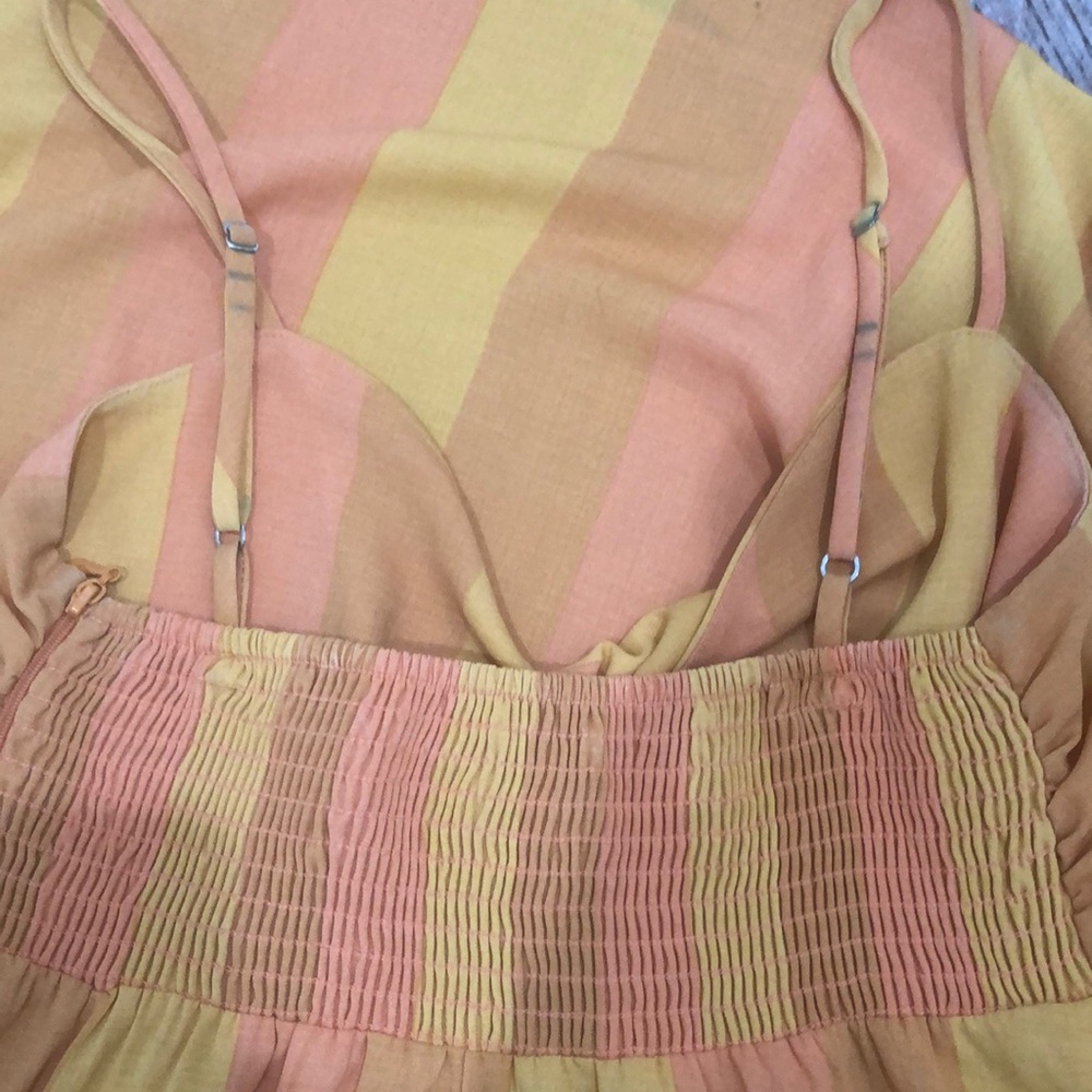 Show Me Your MuMu Orange and Yellow Maxi Dress - Picture 6 of 7